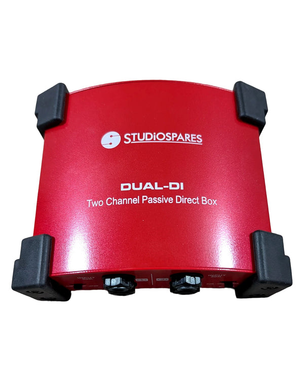 Studiospares Dual-DI - DJ Equipment - Red - Like New w/ Original Box & Manuals