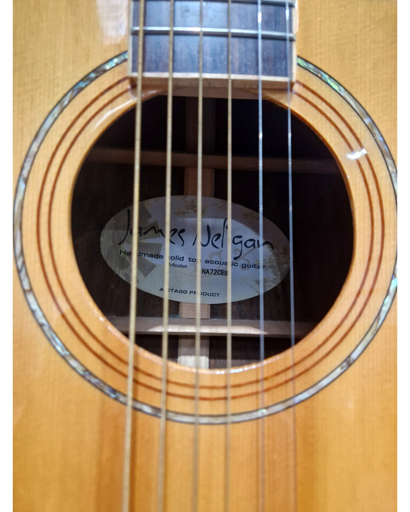 James Neligan NA72CBB - Electro Acoustic Guitar - Natural - Excellent w/ Hard Case - image 14