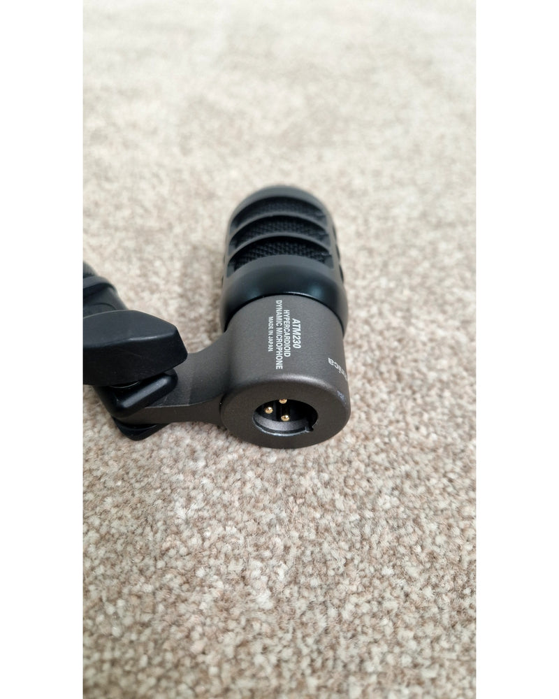 Audio-Technica ATM230 - Dynamic Microphone - Black - Excellent w/ Soft Case - image 9