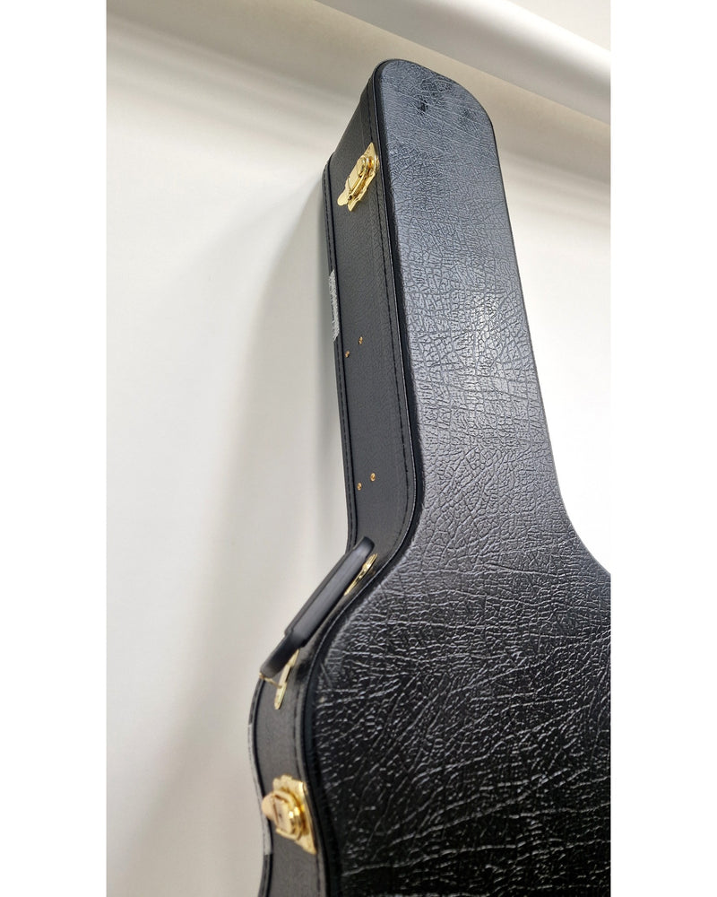 Unbranded Acoustic Guitar Hard Case - Guitar Case - Black - Excellent - image 5
