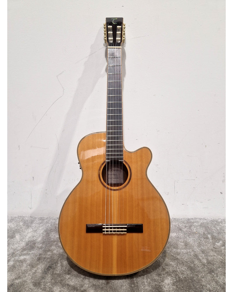 Tanglewood Rosewood Reserve - Classical Acoustic Guitar - Natural - Cutaway - Refurbished - image 13