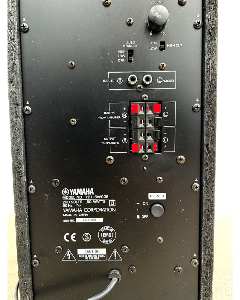 Yamaha YST-SW005 - Subwoofer - Excellent - image 5