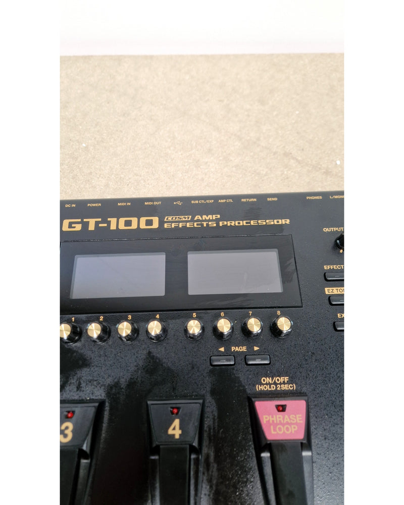 Boss GT-100 - Multi-Effects Pedal - Excellent w/ power supply - image 7