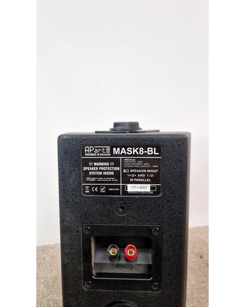 Apart Mask8F-BL - PA Speaker - Black - Excellent - image 8