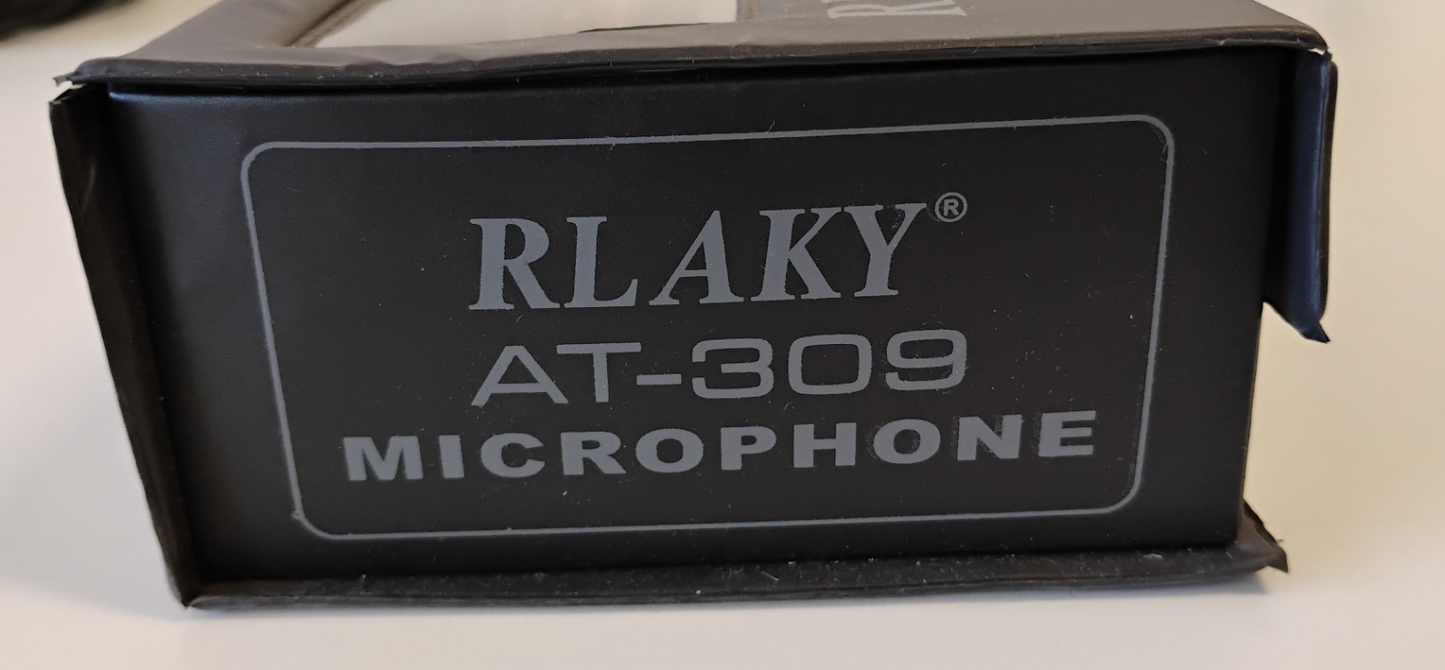 Rlaky AT-309 Wired / Wireless Microphone + Wireless Receiver w/ Original Box