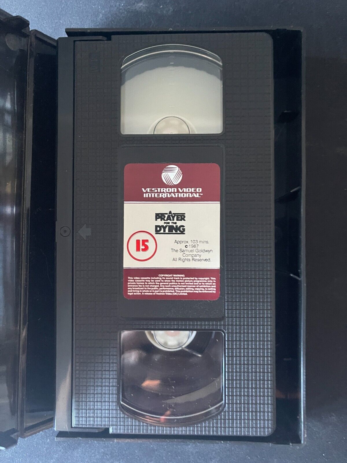 A Prayer For The Dying - VHS Video Tape - PAL - Mickey Rourke (Big Box)