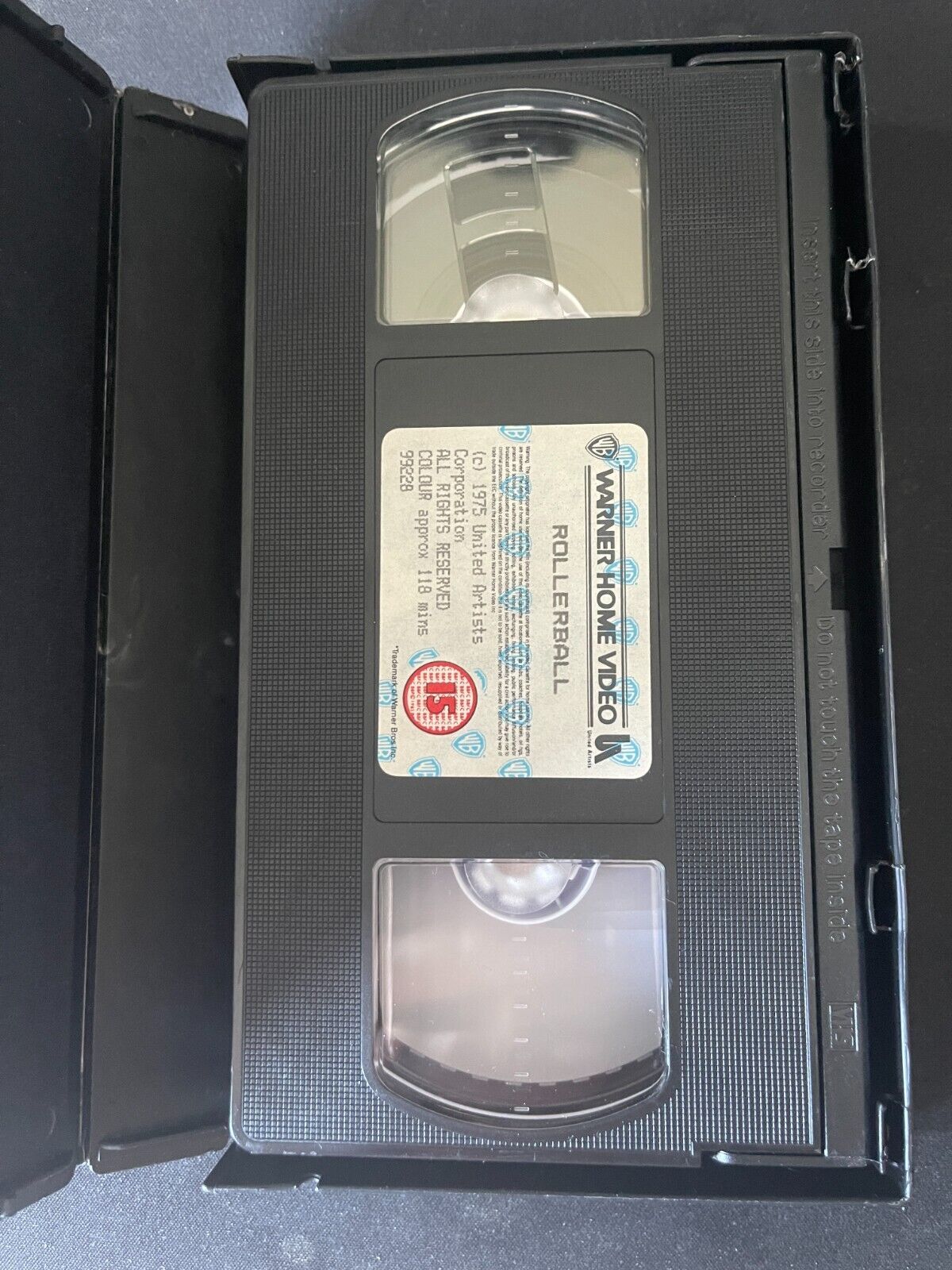 Rollerball - VHS Video Tape (PAL) - Classic Sci-Fi Film - Very Good