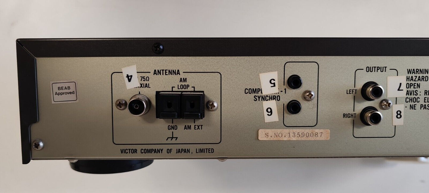 Vintage JVC FX-535L Tuner Separates 1970s - Dark Grey - Vintage