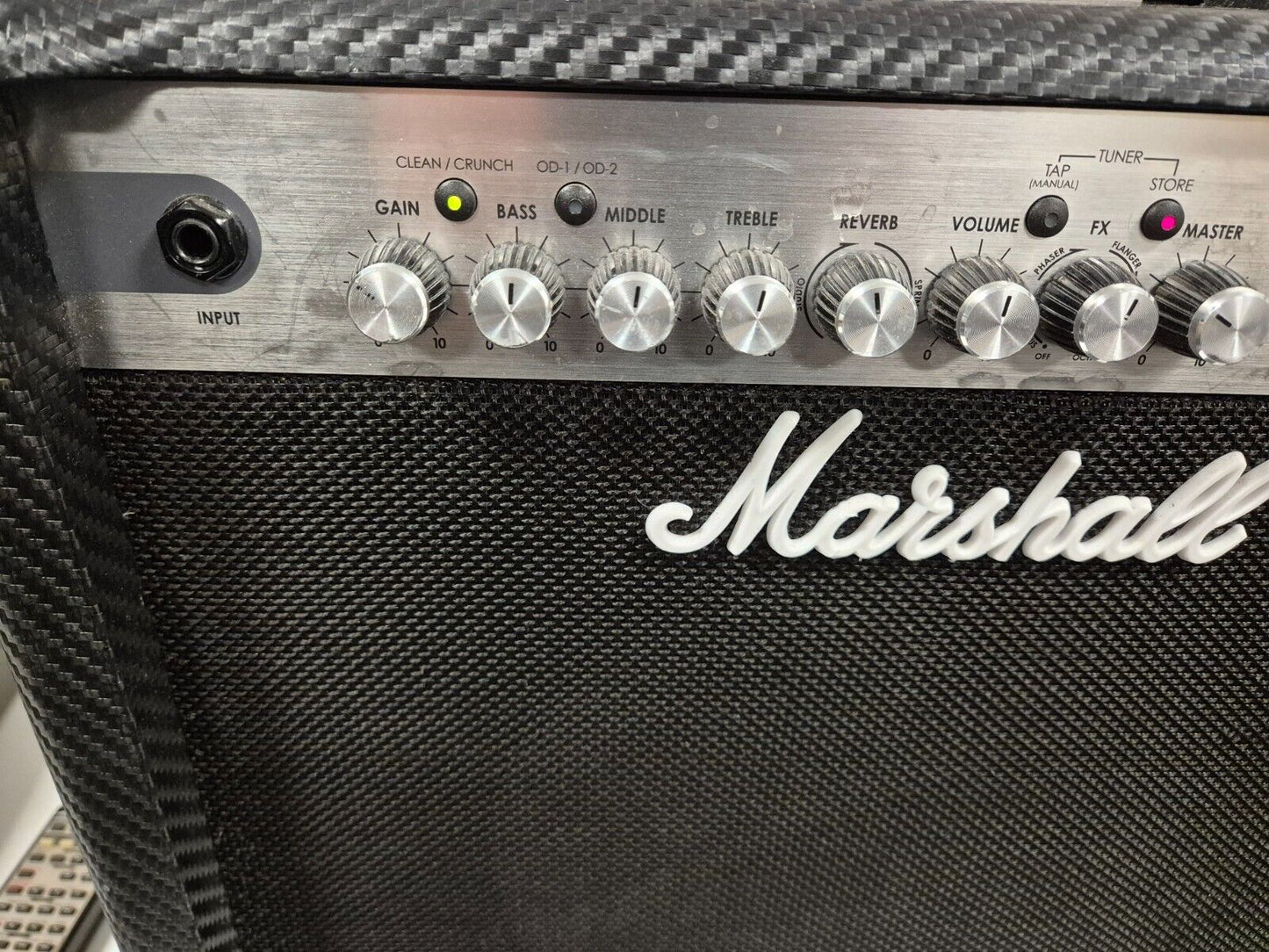 Marshall MG Carbon Fiber MG30CFX 2-Channel 30-Watt Solid State Guitar Amplifier