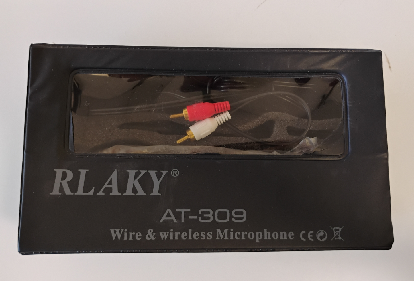 Rlaky AT-309 Wired / Wireless Microphone + Wireless Receiver w/ Original Box