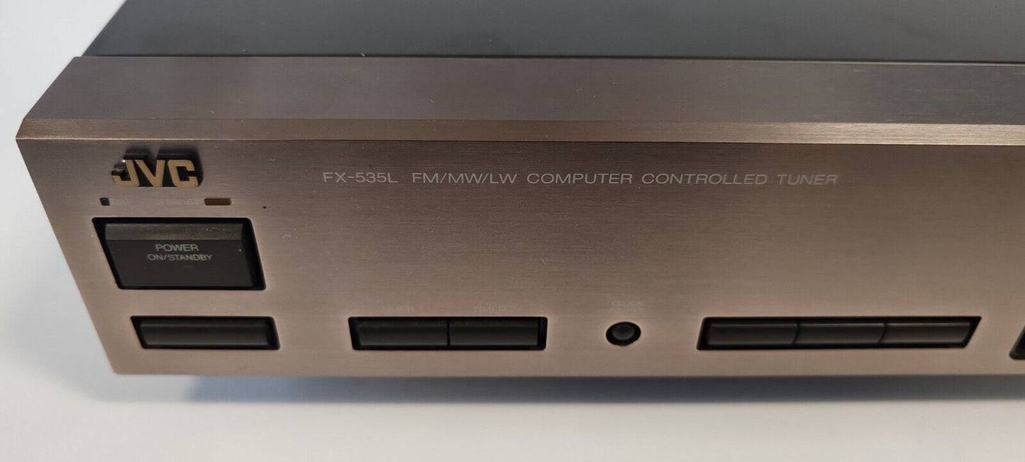 Vintage JVC FX-535L Tuner Separates 1970s - Dark Grey - Vintage