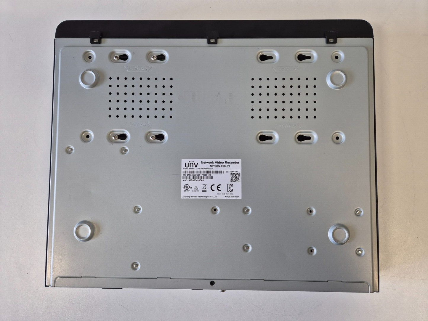 Videcon NVR302-08S2-P8/8000 – 8 Channel Network Video Recorder with PoE – Very Good