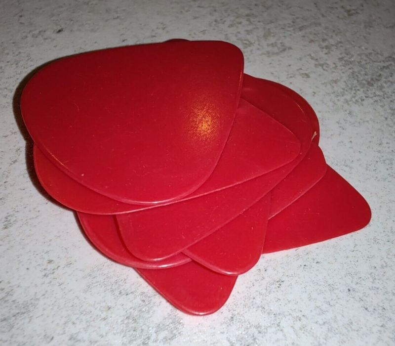 10 new guitar picks selection of colours 0.46mm gauge electric acoustic ukulele - image 3