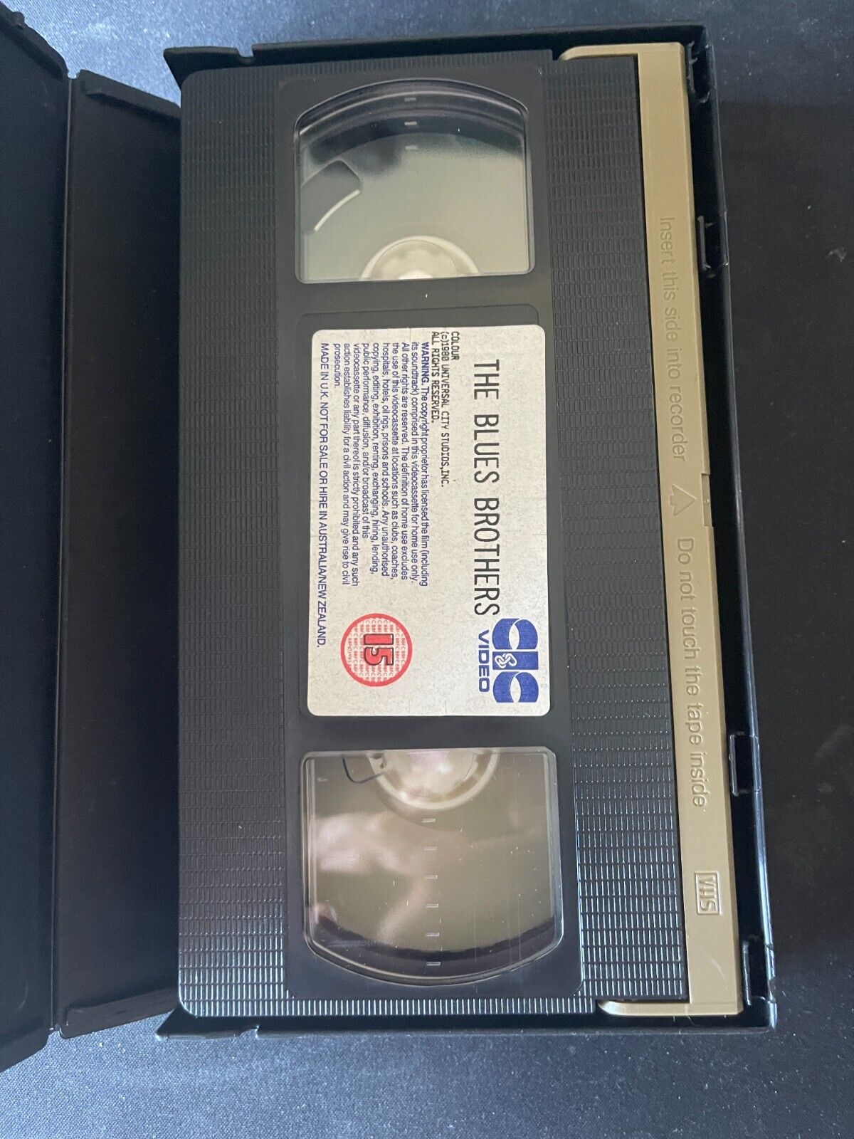 The Blues Brothers - VHS Video Tape PAL - Cult Classic Comedy - Very Good