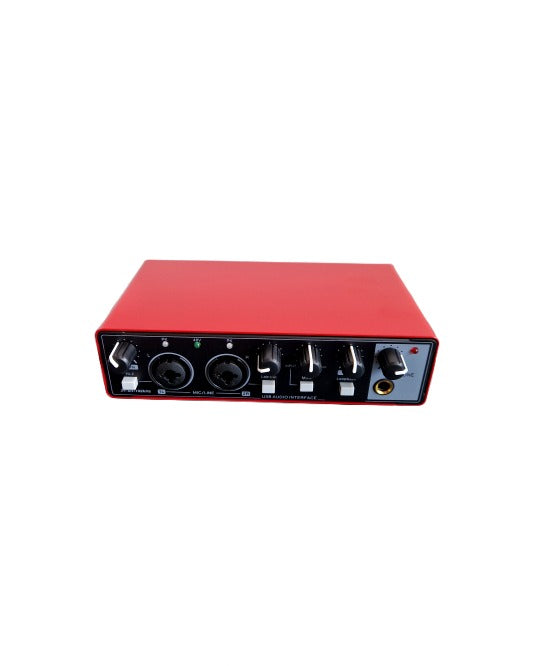 Audiophile 2x2 Professional Sound Card USB Audio Interface - Audio Interface - Like New w/ Original Box