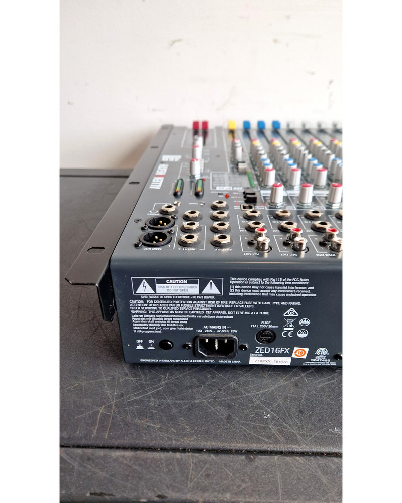Allen & Heath ZED 16FX - Mixer - Excellent w/ Manuals - image 14