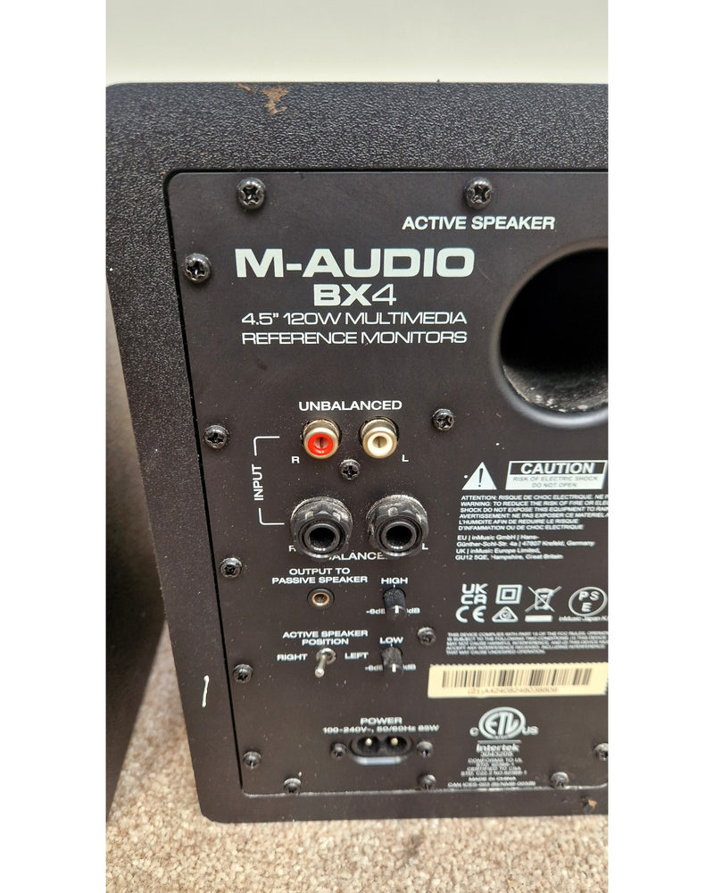 M-Audio BX4 - Studio Monitor - Black - Good - image 13