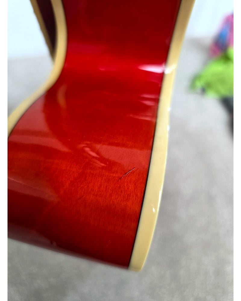 Ibanez AF75D-TOR-12-01 - Electric Guitar - Transparent Orange - Very Good w/ Hard Case - image 17