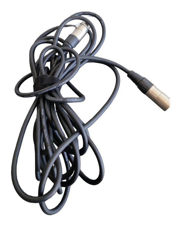 Stagg 15ft Microphone Cable - Black - Microphone Cable - Excellent