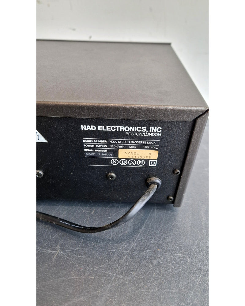 NAD 6220 STEREO CASSETTE DECK - Cassette Decks - Refurbished - image 14