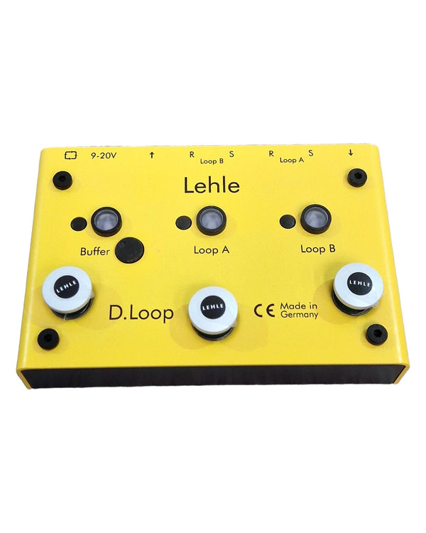 Lehle D.Loop SGoS - Footswitch - Yellow - Like New w/ Manuals