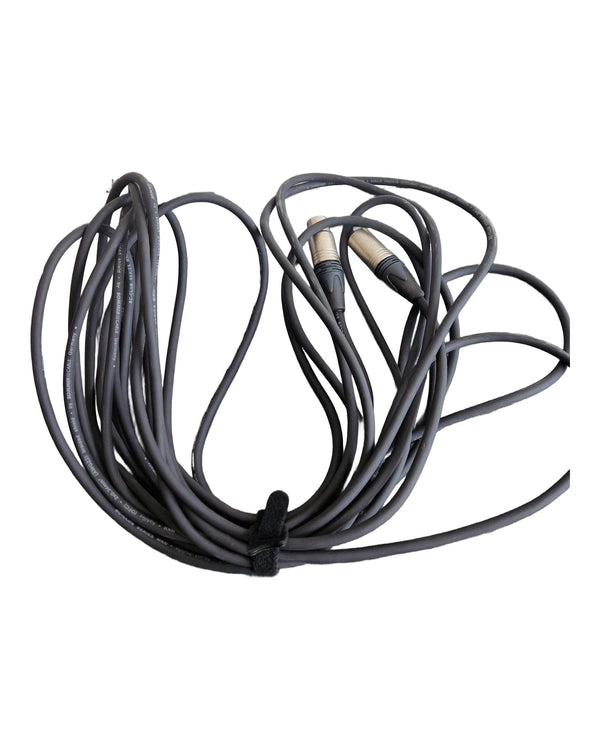 Sommer 25ft Microphone Cable - Black - Microphone Cable - Excellent