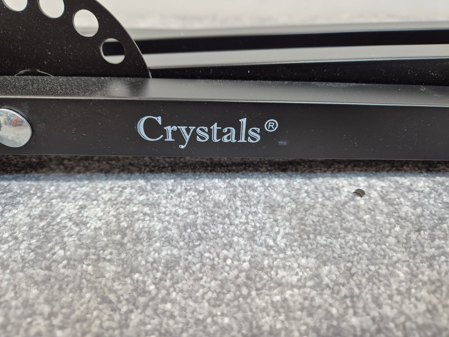 Crystals Double Braced X Frame Music Piano Keyboard Stand