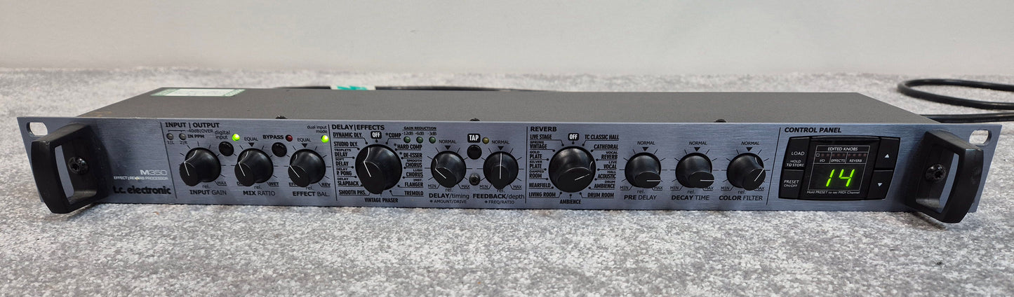 TC Electronic M350 - Dual-Engine Effects Processor - Rack Mounted