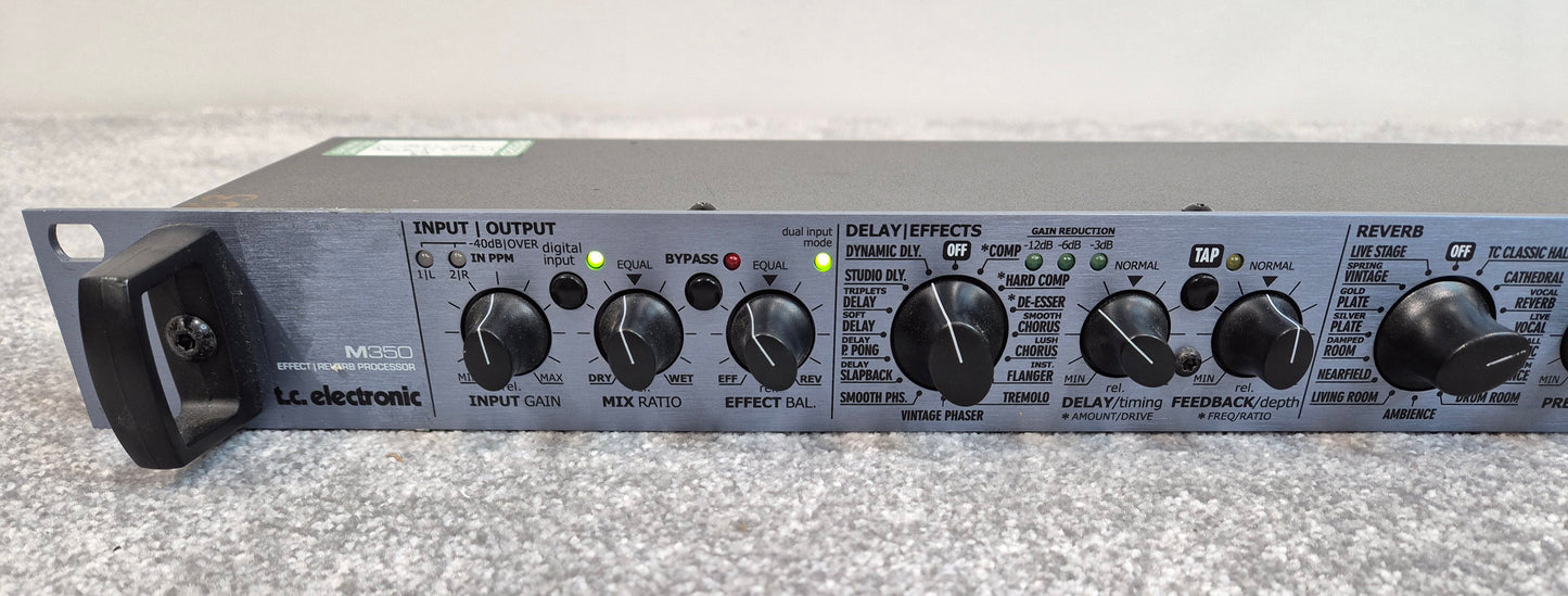 TC Electronic M350 - Dual-Engine Effects Processor - Rack Mounted