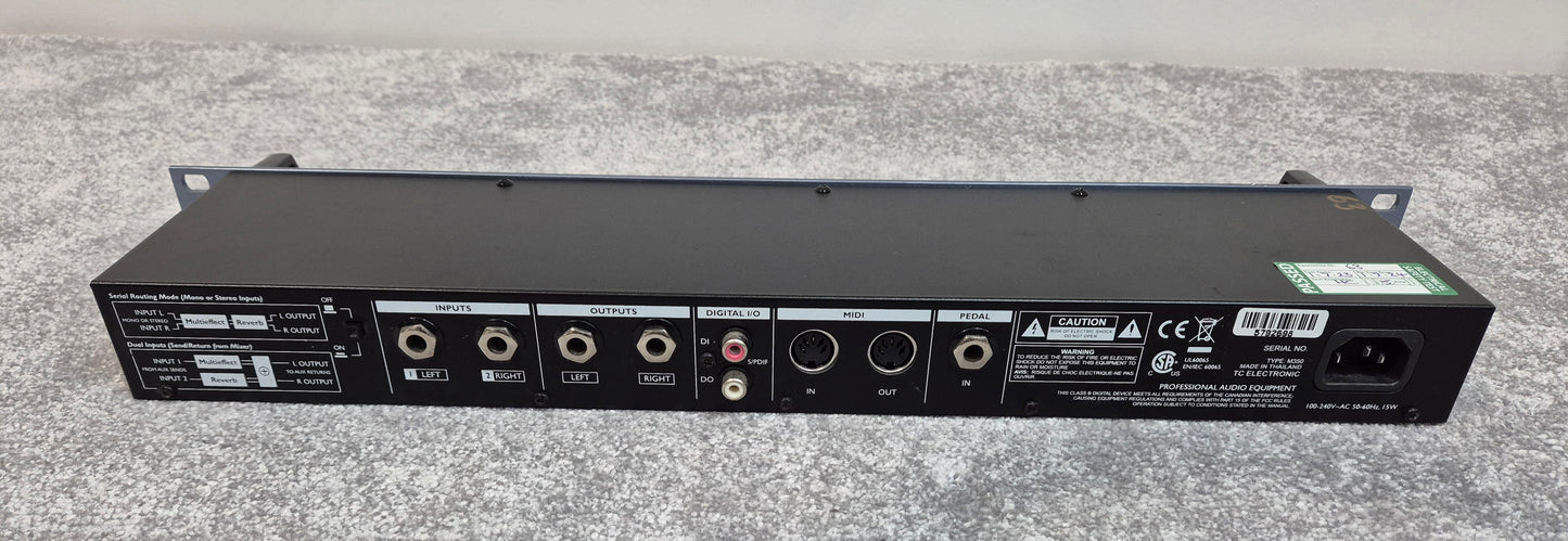 TC Electronic M350 - Dual-Engine Effects Processor - Rack Mounted