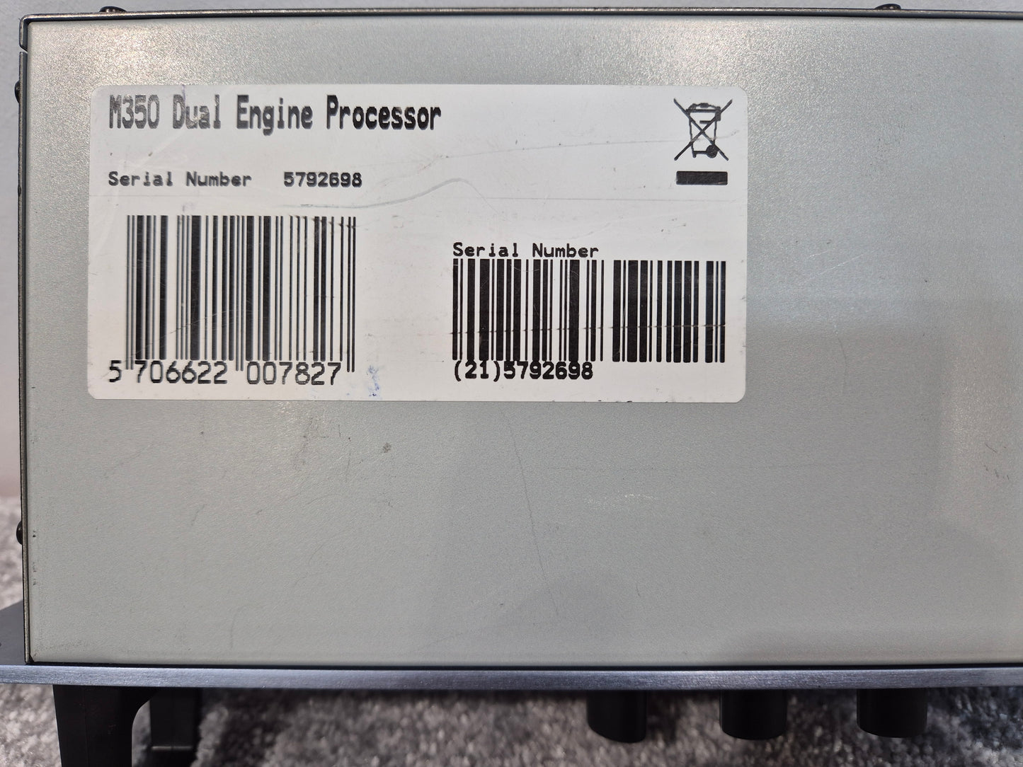 TC Electronic M350 - Dual-Engine Effects Processor - Rack Mounted