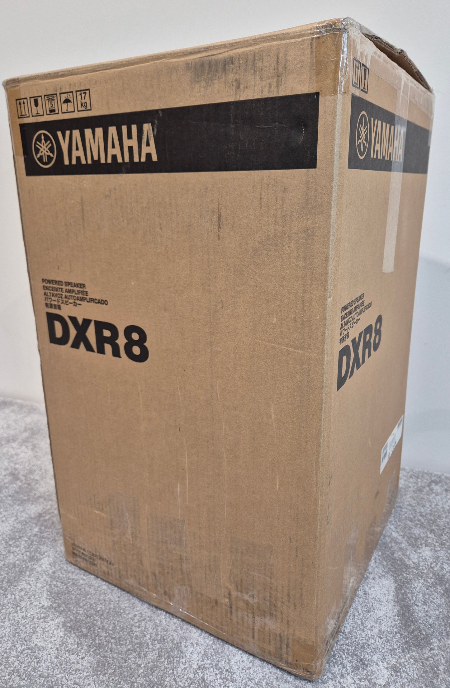 Yamaha DXR8 - 1100 Watts Active Full-Range PA Speaker - Open Box New