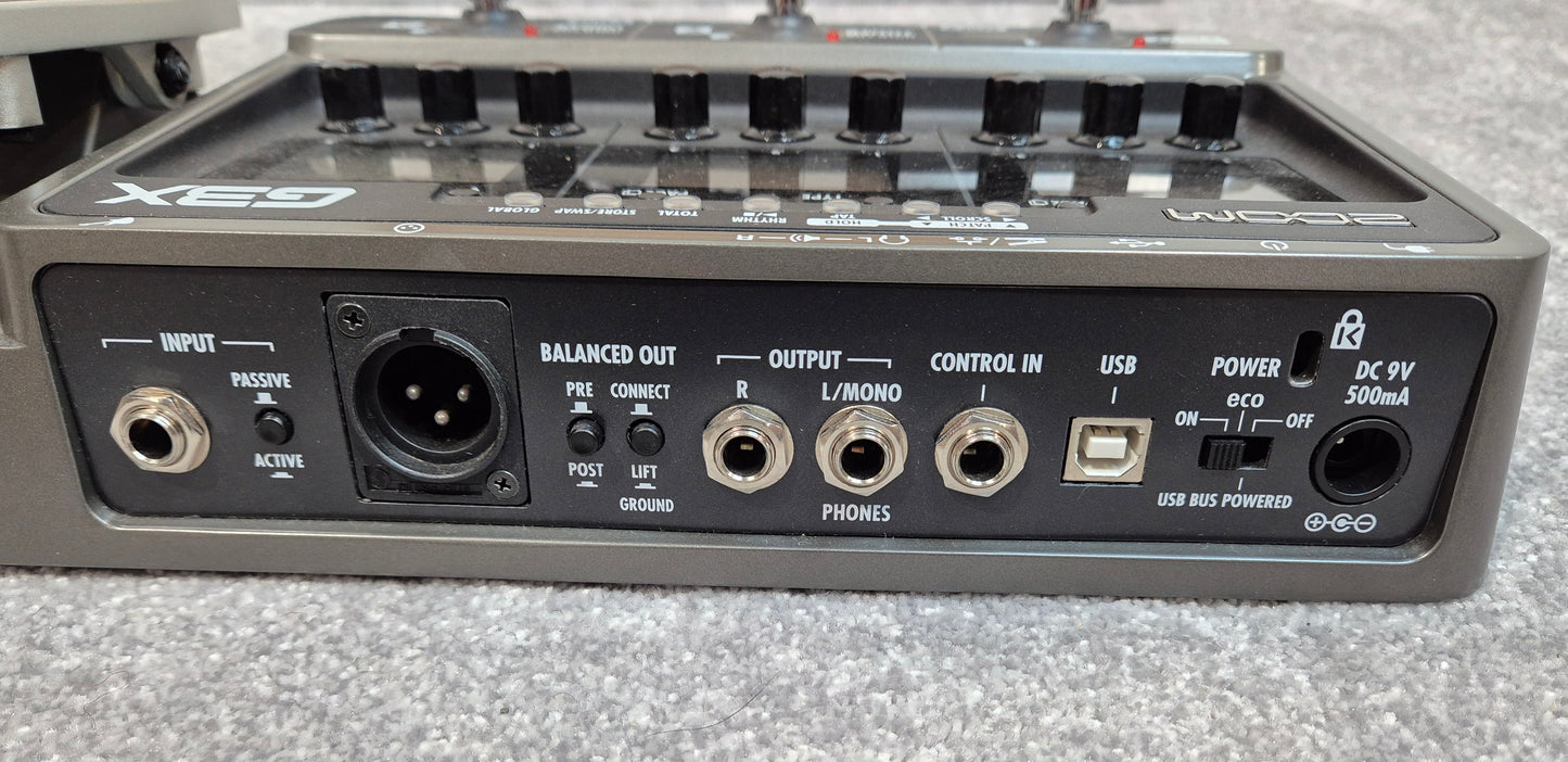 Zoom G3X - Multi-Effects Guitar Pedal - Original Box + Power Adapter