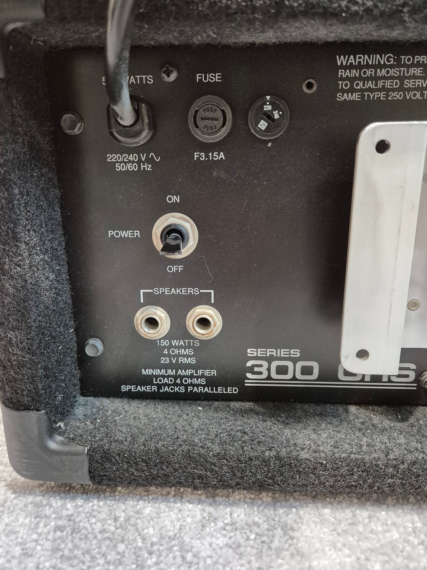 Peavey Mark III XP Series - Bass Amplifier Head - Black