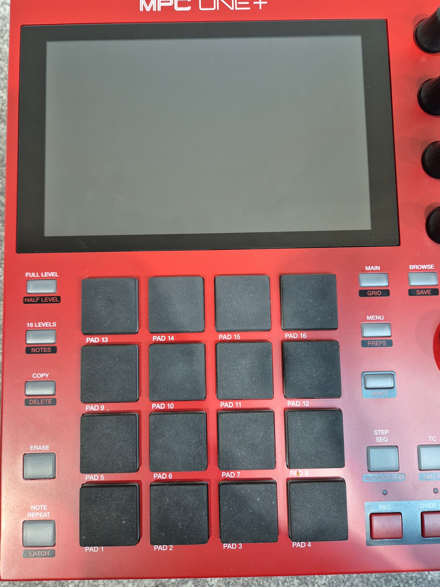 Akai MPC One+ - Red - Standalone Music Production - Open Box New