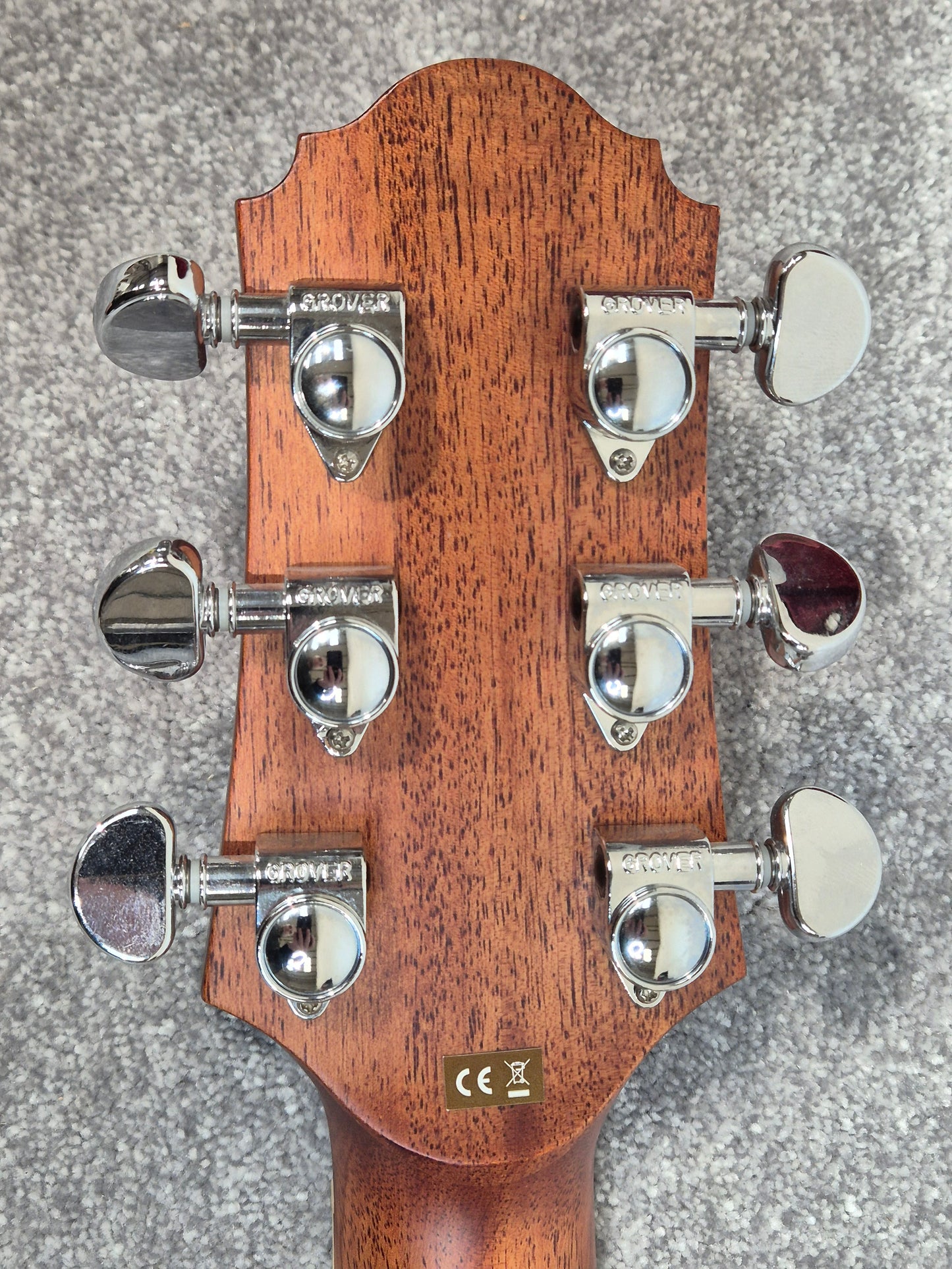 Crafter SA-TMVS Guitar - Hybrid Acoustic-Electric Guitar - Original Hard Case