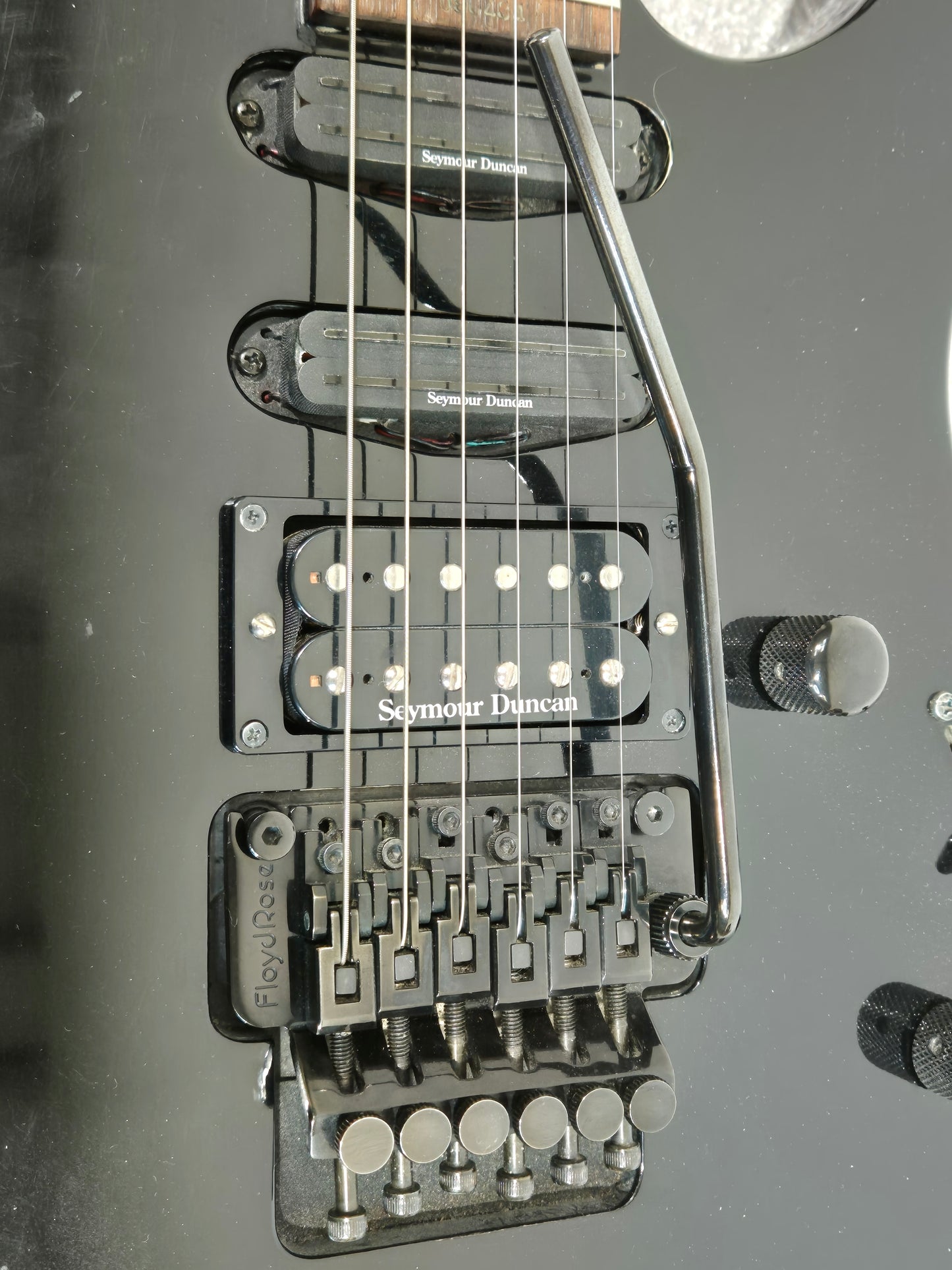 Jackson SL3 Soloist 2001 Electric Guitar - Black - Made in Japan