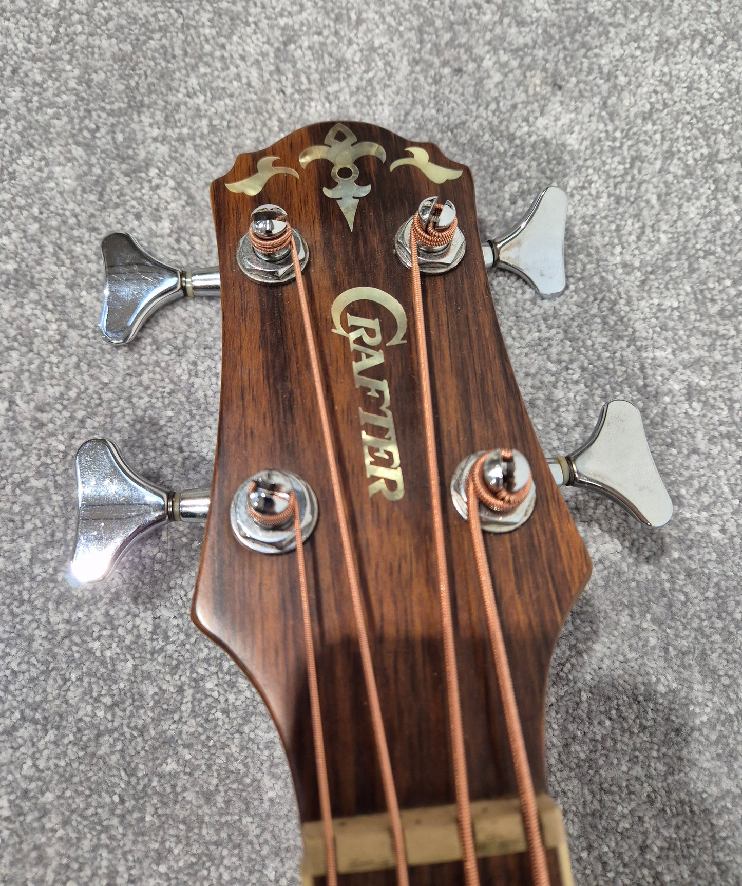 Crafter BA400EQL - Acoustic Bass Guitar - Left-Handed - Soft Bag