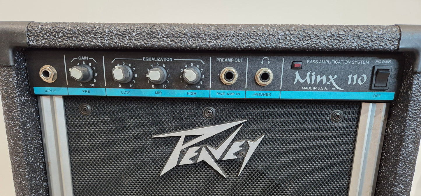 Peavey Minx 110 - 35 watt Bass Combo Amplifier - Black