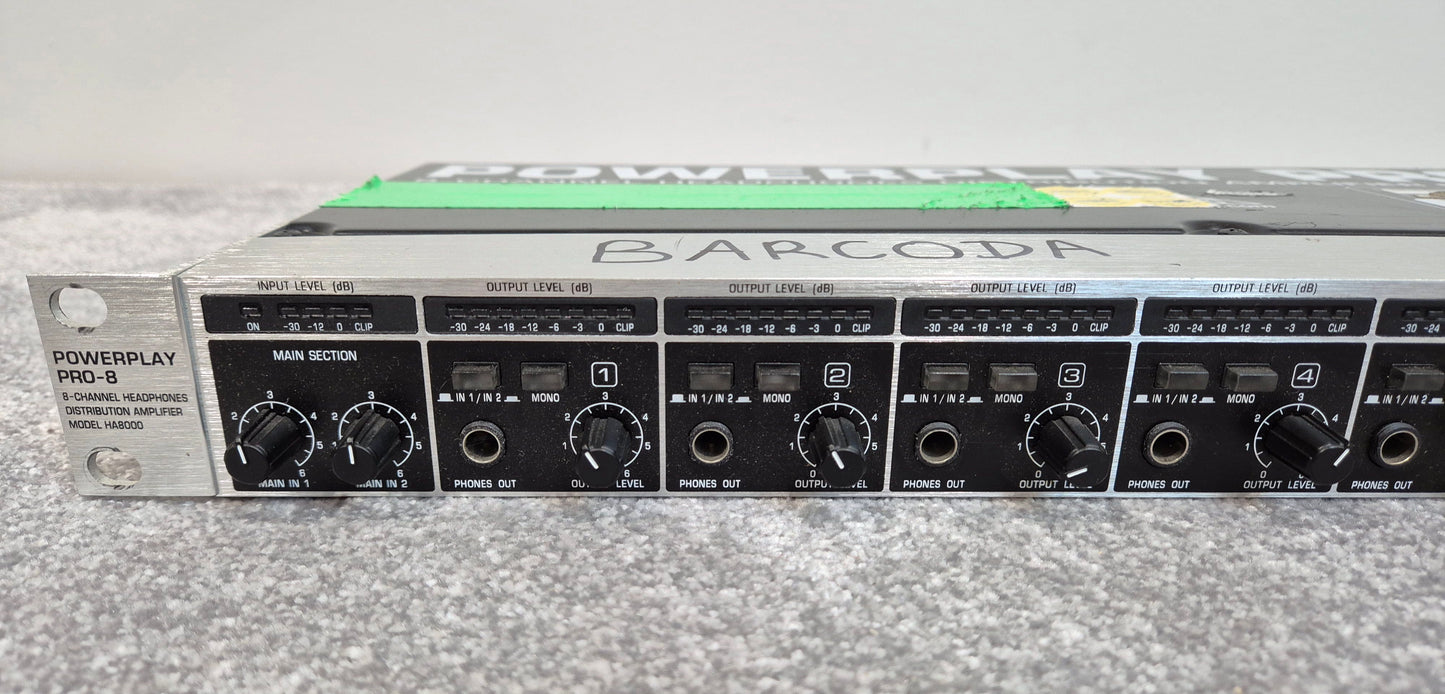Behringer Powerplay Pro 8 - 8-Channel Headphone Amplifier