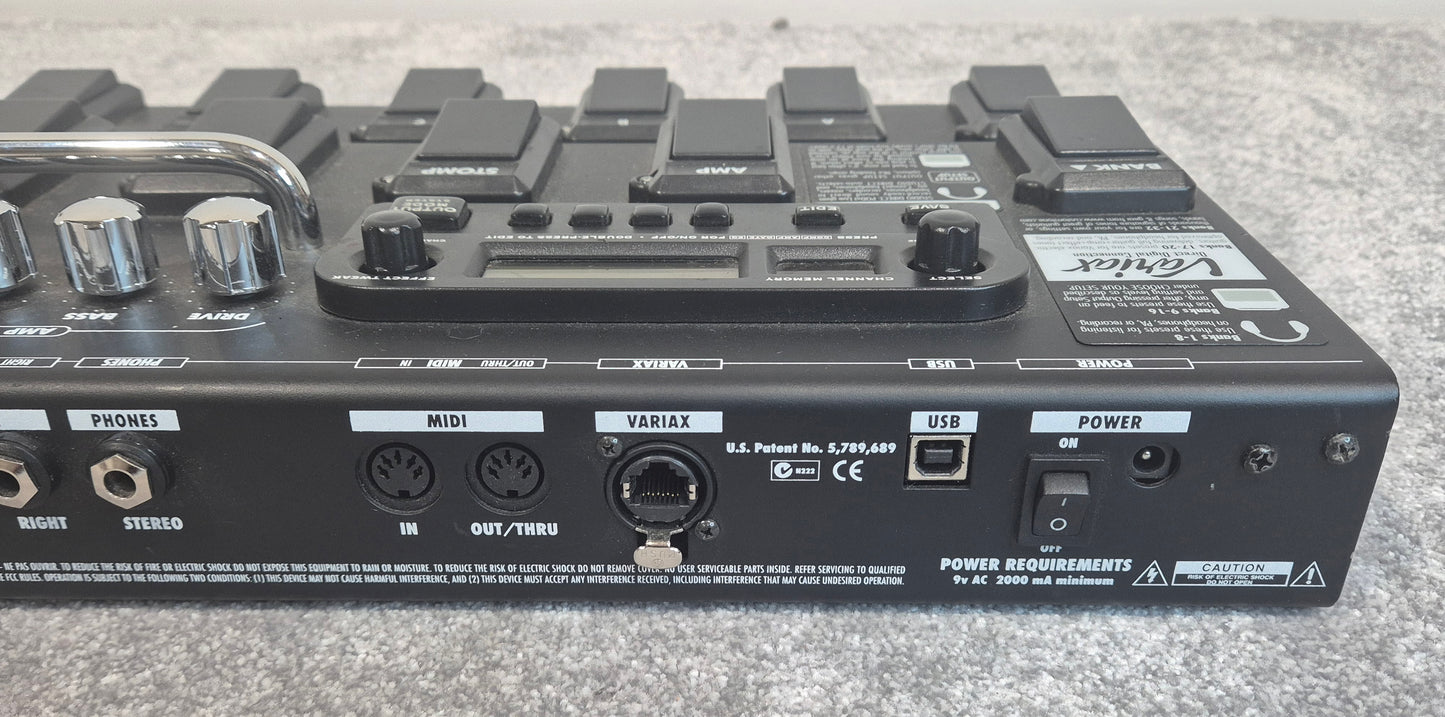 Line 6 POD XT Live - Multi-Effect and Amp Modeler Pedalboard With Soft bag