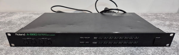 Roland A-880 MIDI Programmable Patcher / Mixer - Rack Mounted