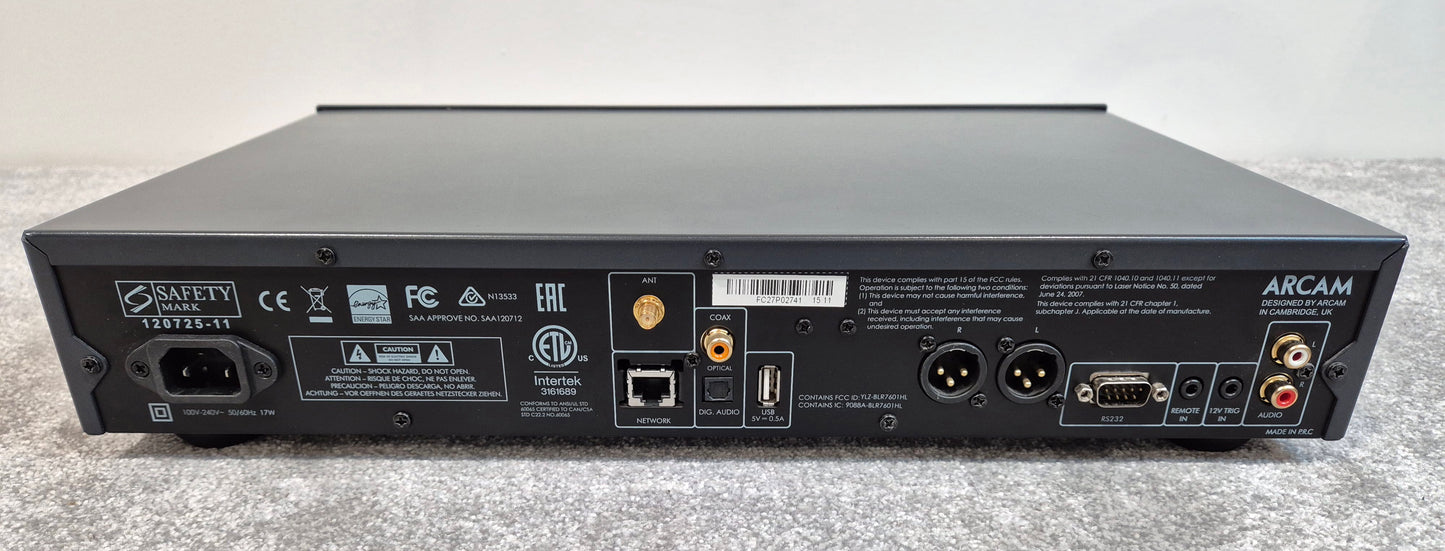 Arcam CDS27 - CD / SACD / Network Streaming Player - Black
