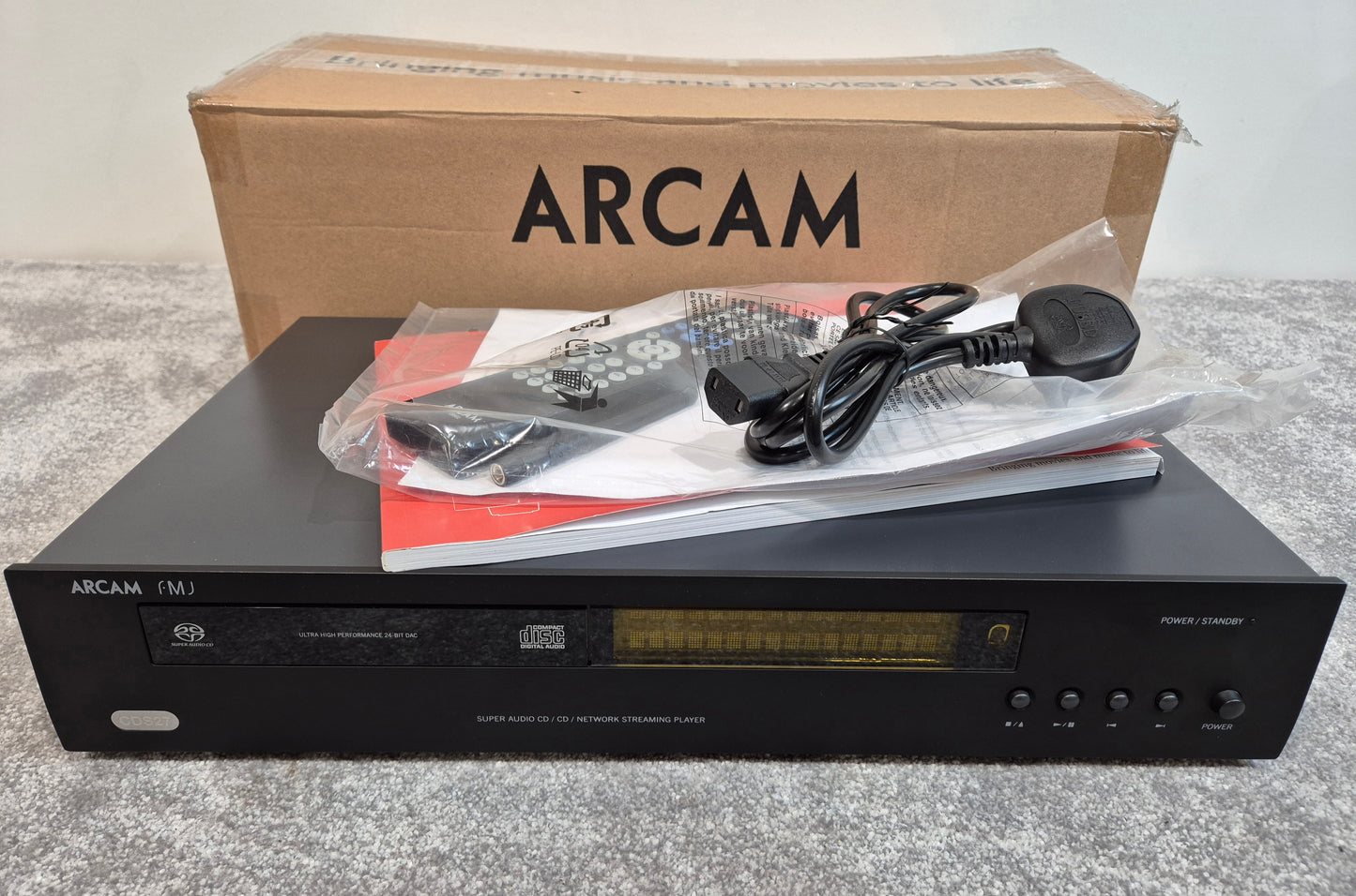 Arcam CDS27 - CD / SACD / Network Streaming Player - Black