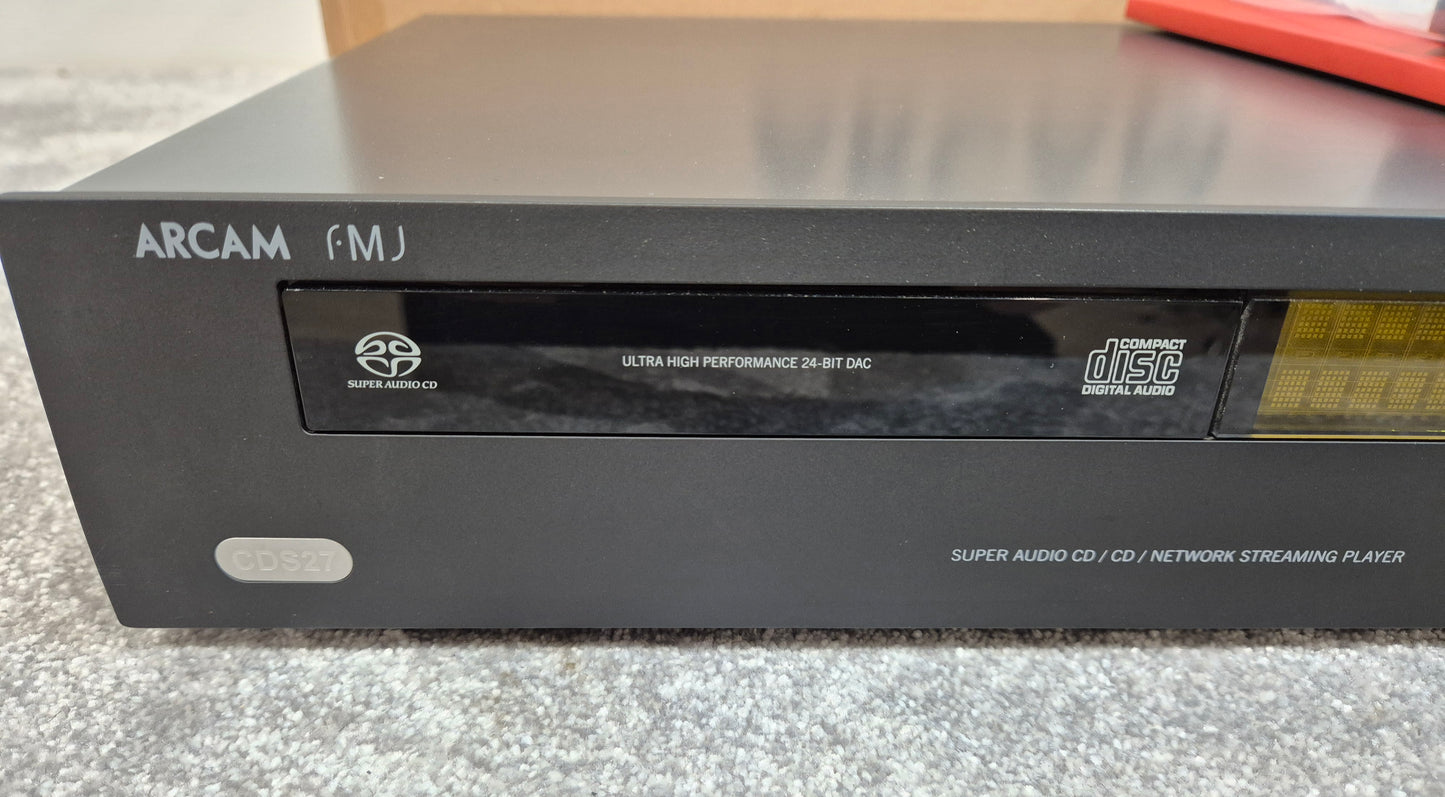 Arcam CDS27 - CD / SACD / Network Streaming Player - Black