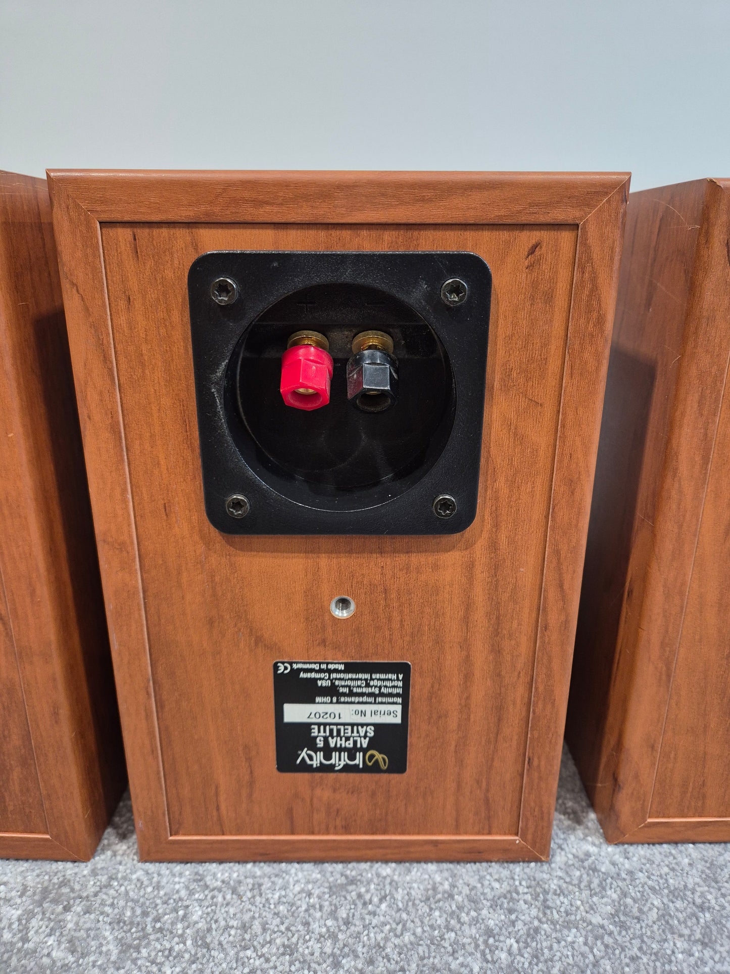 Infinity Alpha 5 Satellite Speaker - Home Theatre System - 60 Watts RMS