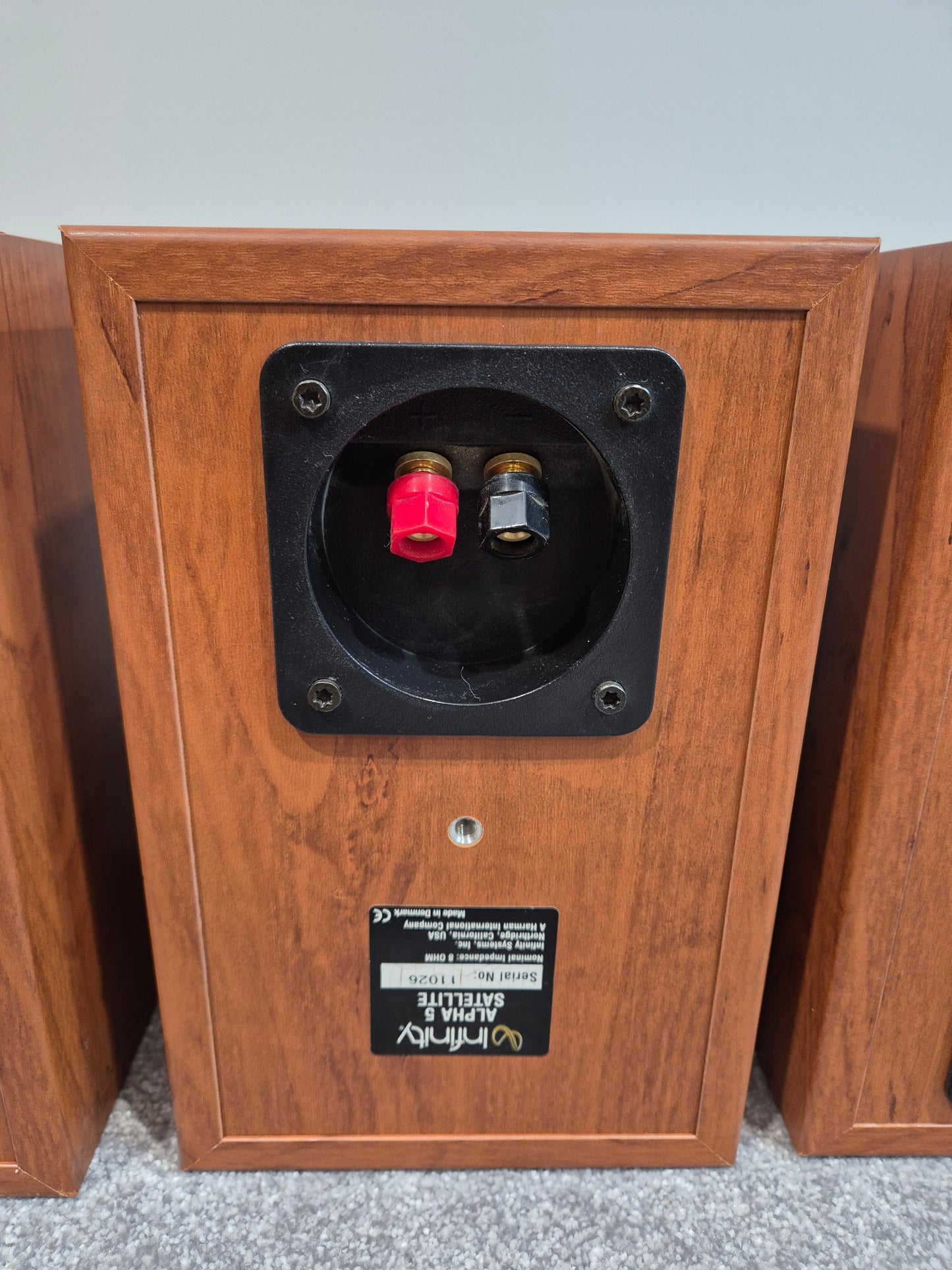 Infinity Alpha 5 Satellite Speaker - Home Theatre System - 60 Watts RMS