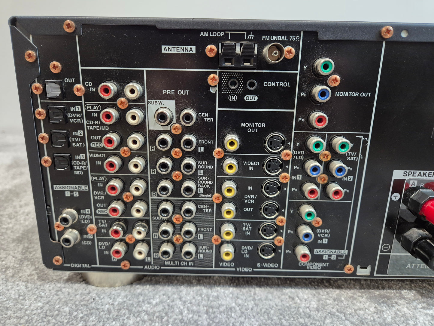 Pioneer VSX 1015 - 7.1 Channel Receiver - 120 Watts per Channel