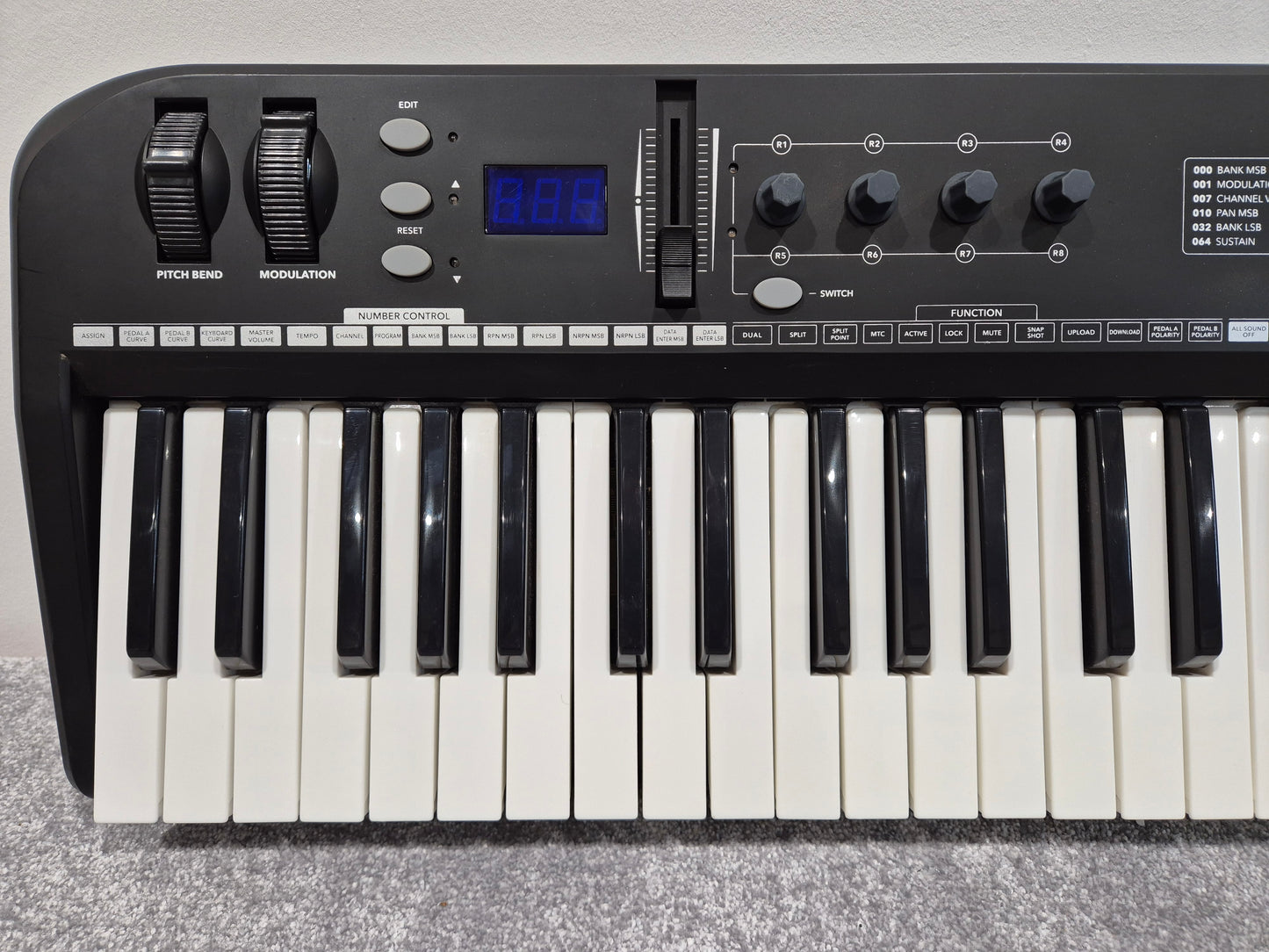 SubZero ControlKey49 - Slim MIDI Controller Keyboard + Power Lead