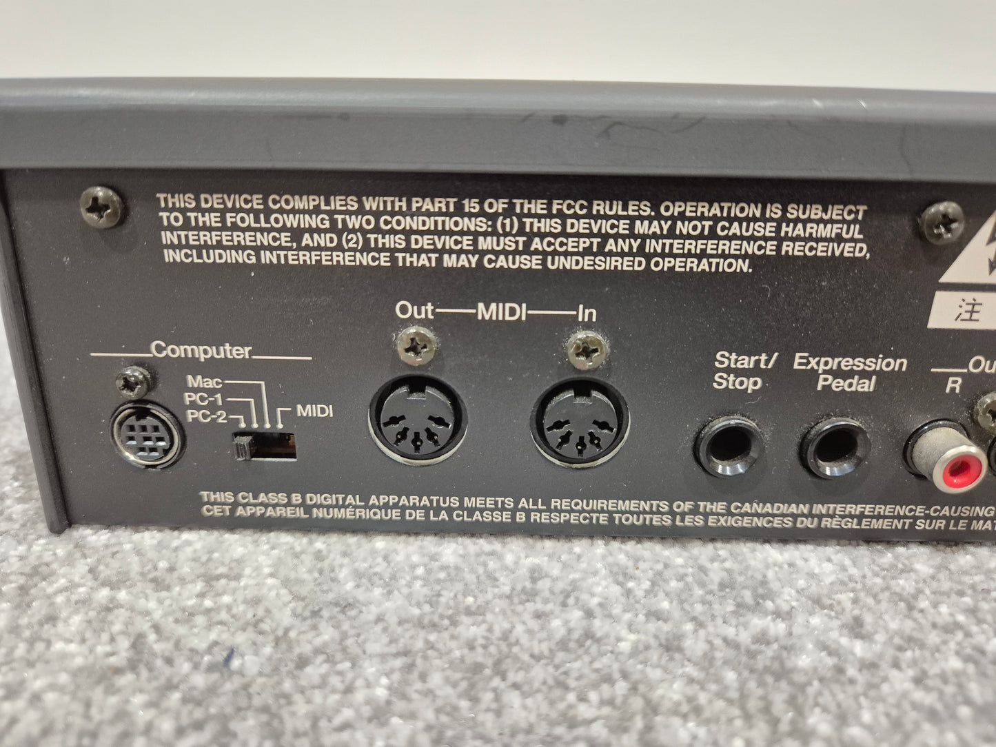 Roland MT-300 - Commercial Music Player - Power Lead + Manual